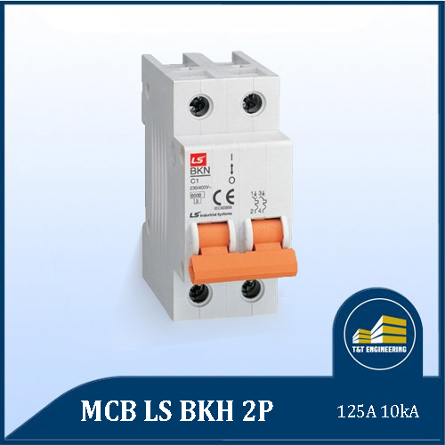 MCB LS BKH 2P 125A 10kA