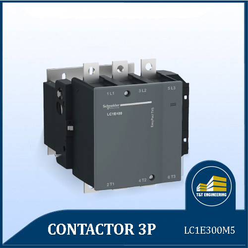 Contactor-3P-300A-160Kw-220V-LC1E300M5