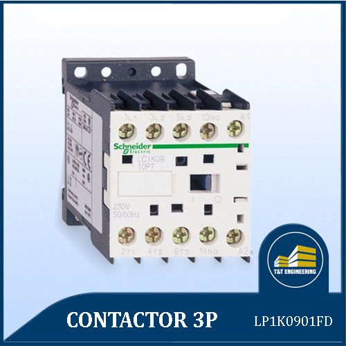 Contactor-3P-9A-110Vdc-LP1K0901FD