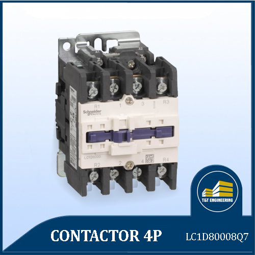 Contactor-4P-125A-380Vac-LC1D80008Q7